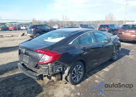 2016 Honda Civic Ex from USA, damaged, VIN 2HGFC2F75GH517447